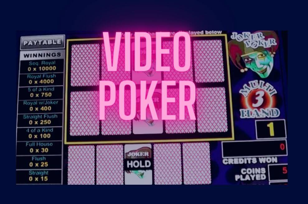 Video Poker strategy